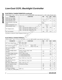 MAX8722EEG+T Datasheet Page 4