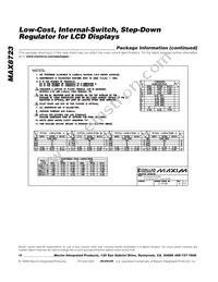 MAX8723ETE+ Datasheet Page 18