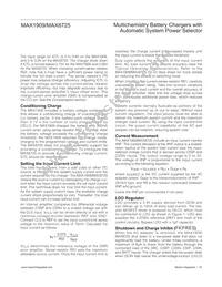 MAX8725ETI+T Datasheet Page 18