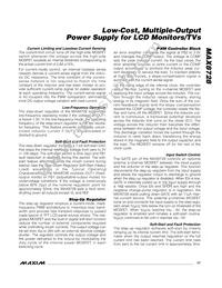 MAX8728ETJ+T Datasheet Page 17