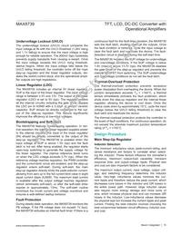 MAX8739ETP+T Datasheet Page 15