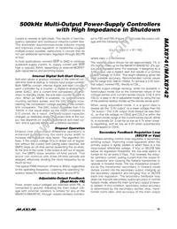 MAX8742EAI+T Datasheet Page 19