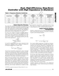 MAX8743ETX+T Datasheet Page 19