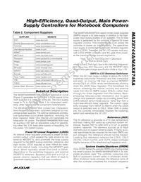 MAX8744AETJ+T Datasheet Page 17