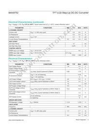 MAX8752ETA+T Datasheet Page 3