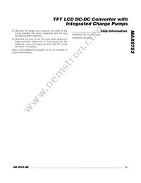 MAX8753ETI+T Datasheet Page 19