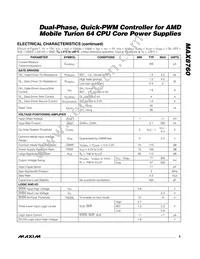 MAX8760ETL+T Datasheet Page 5