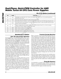 MAX8760ETL+T Datasheet Page 16