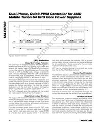 MAX8760ETL+T Datasheet Page 22