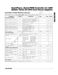 MAX8760ETL+TGA8 Datasheet Page 7