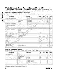 MAX8764ETP+T Datasheet Page 4