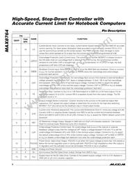 MAX8764ETP+T Datasheet Page 8