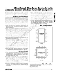 MAX8764ETP+T Datasheet Page 21