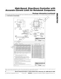 MAX8764ETP+T Datasheet Page 23