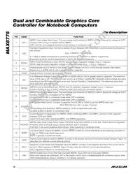 MAX8775ETJ+TG24 Datasheet Page 10