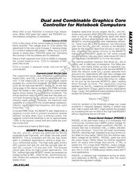 MAX8775ETJ+TG24 Datasheet Page 21