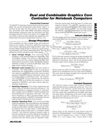 MAX8775ETJ+TG24 Datasheet Page 23