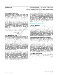 MAX8790AETP+T Datasheet Page 20