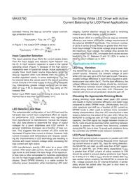 MAX8790ETP+T Datasheet Page 20