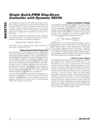 MAX8792ETD+T Datasheet Page 16