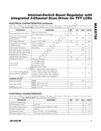 MAX8798AETX+T Datasheet Page 5