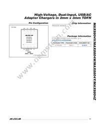 MAX8804VETA+T Datasheet Page 15