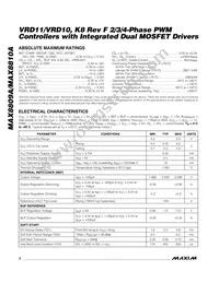 MAX8810AETM+T Datasheet Page 2