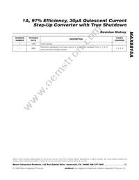 MAX8815AETB+G1D Datasheet Page 15