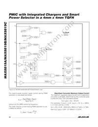 MAX8819AETI+TG104 Datasheet Page 22