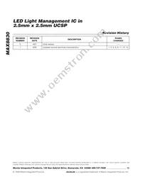 MAX8830EWE+T Datasheet Page 16