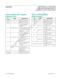 MAX8831EWE+ Datasheet Page 23