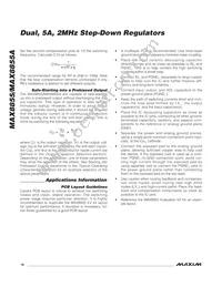 MAX8855AETJ+ Datasheet Page 16