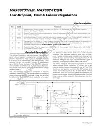 MAX8874SEUK+T Datasheet Page 6