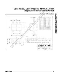 MAX8878EUK33+ Datasheet Page 9