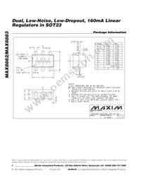 MAX8882EUTGG+ Datasheet Page 8