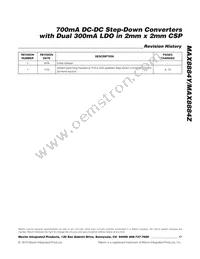 MAX8884YEREKE+T Datasheet Page 17