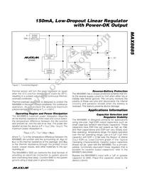 MAX8885EUK50+ Datasheet Page 7