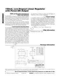 MAX8885EUK50+ Datasheet Page 8