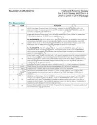 MAX8901BETA+CH8 Datasheet Page 7