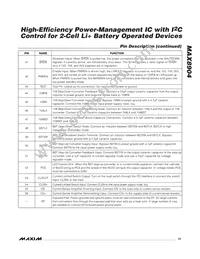 MAX8904AETN+T Datasheet Page 21