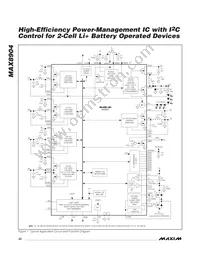 MAX8904AETN+T Datasheet Page 22