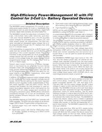 MAX8904AETN+T Datasheet Page 23