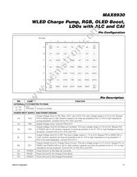 MAX8930EWJ+ Datasheet Page 17