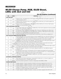 MAX8930EWJ+ Datasheet Page 18