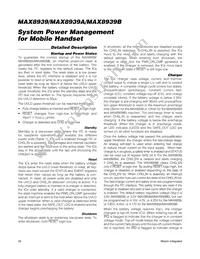 MAX8939AEWV+T Datasheet Page 20