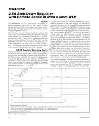 MAX8952BEWE+T Datasheet Page 12
