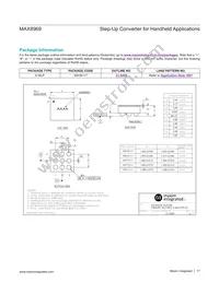 MAX8969EWL35+ Datasheet Page 17