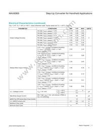 MAX8969EWL35+T Datasheet Page 3