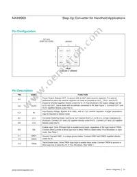 MAX8969EWL35+T Datasheet Page 10