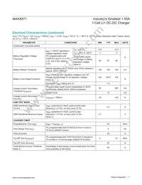 MAX8971CEWP+ Datasheet Page 7